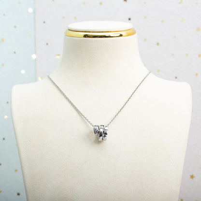 [Love's Uplift]SERPENTI SILVER NECKLACE DIAMOND