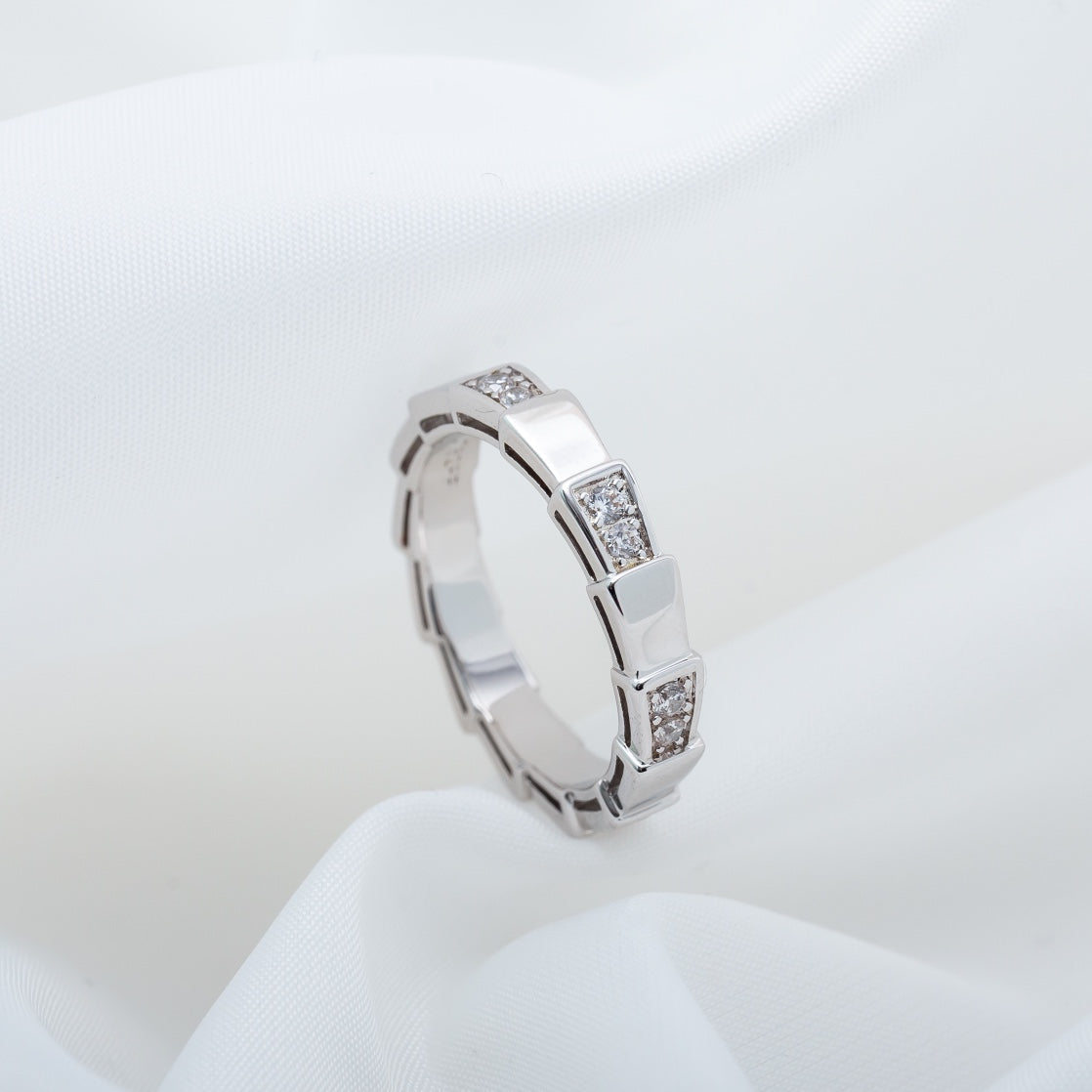 [Love's Uplift]SERPENTI RING SILVER  3MM
