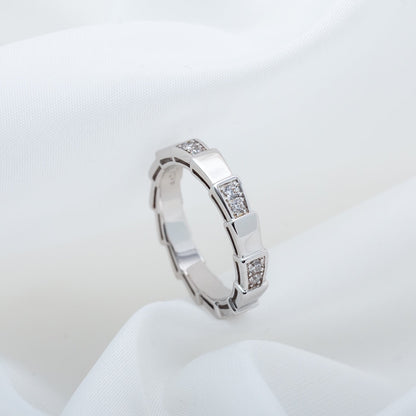 [Love's Uplift]SERPENTI RING SILVER  3MM