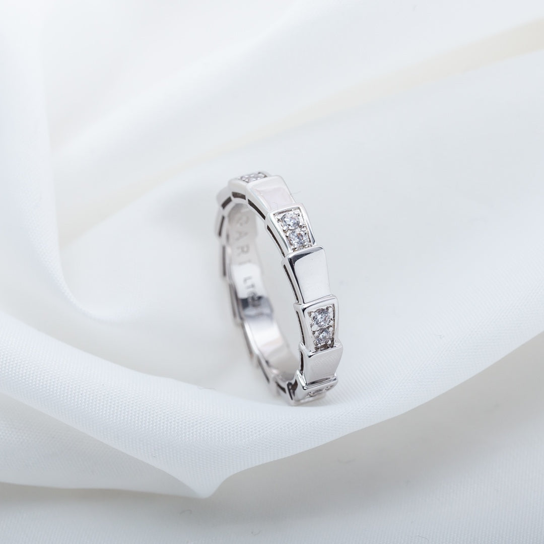 [Love's Uplift]SERPENTI RING SILVER  3MM
