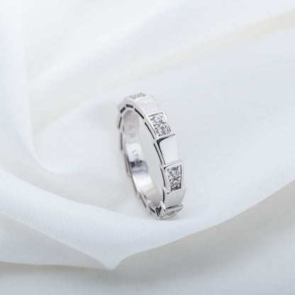 [Love's Uplift]SERPENTI RING SILVER  3MM