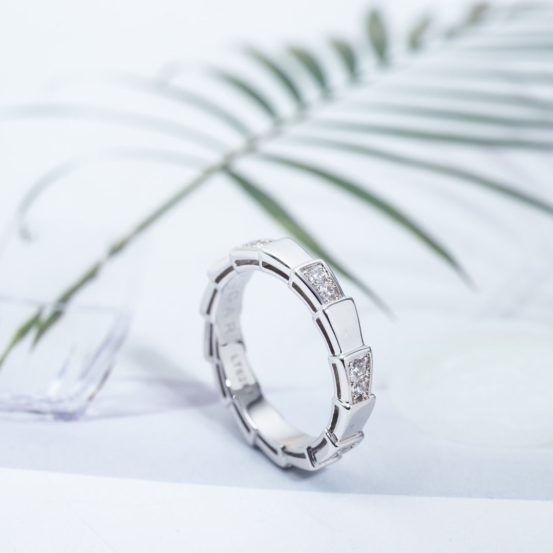 [Love's Uplift]SERPENTI RING SILVER  3MM