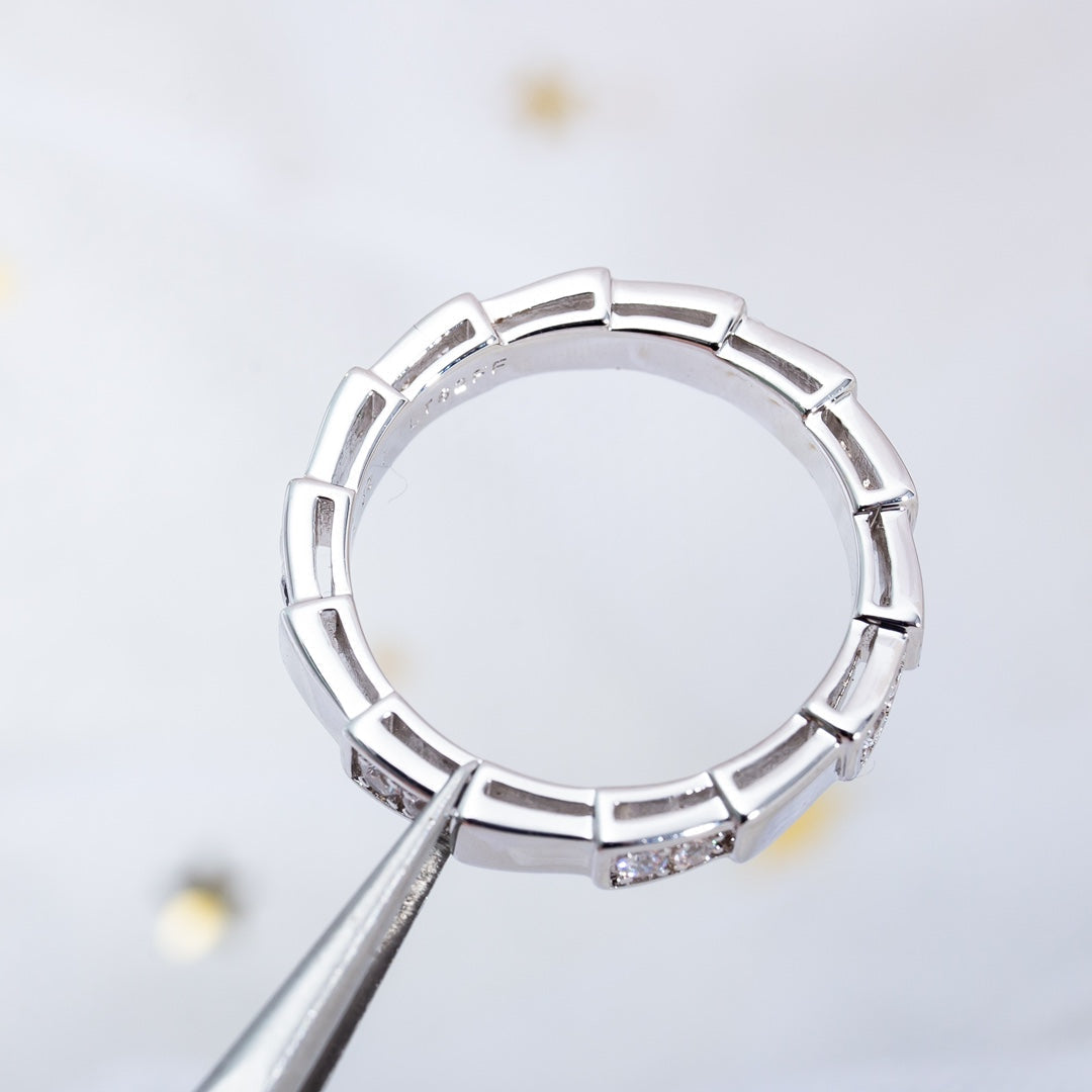 [Love's Uplift]SERPENTI RING SILVER  3MM