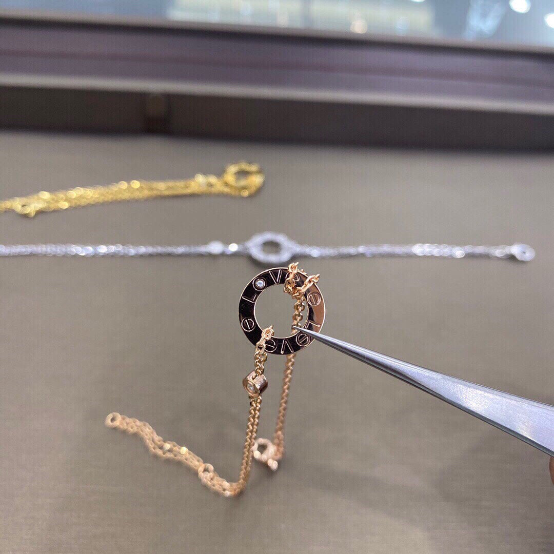 [Love's Uplift]LOVE BRACELET 2 DIAMOND