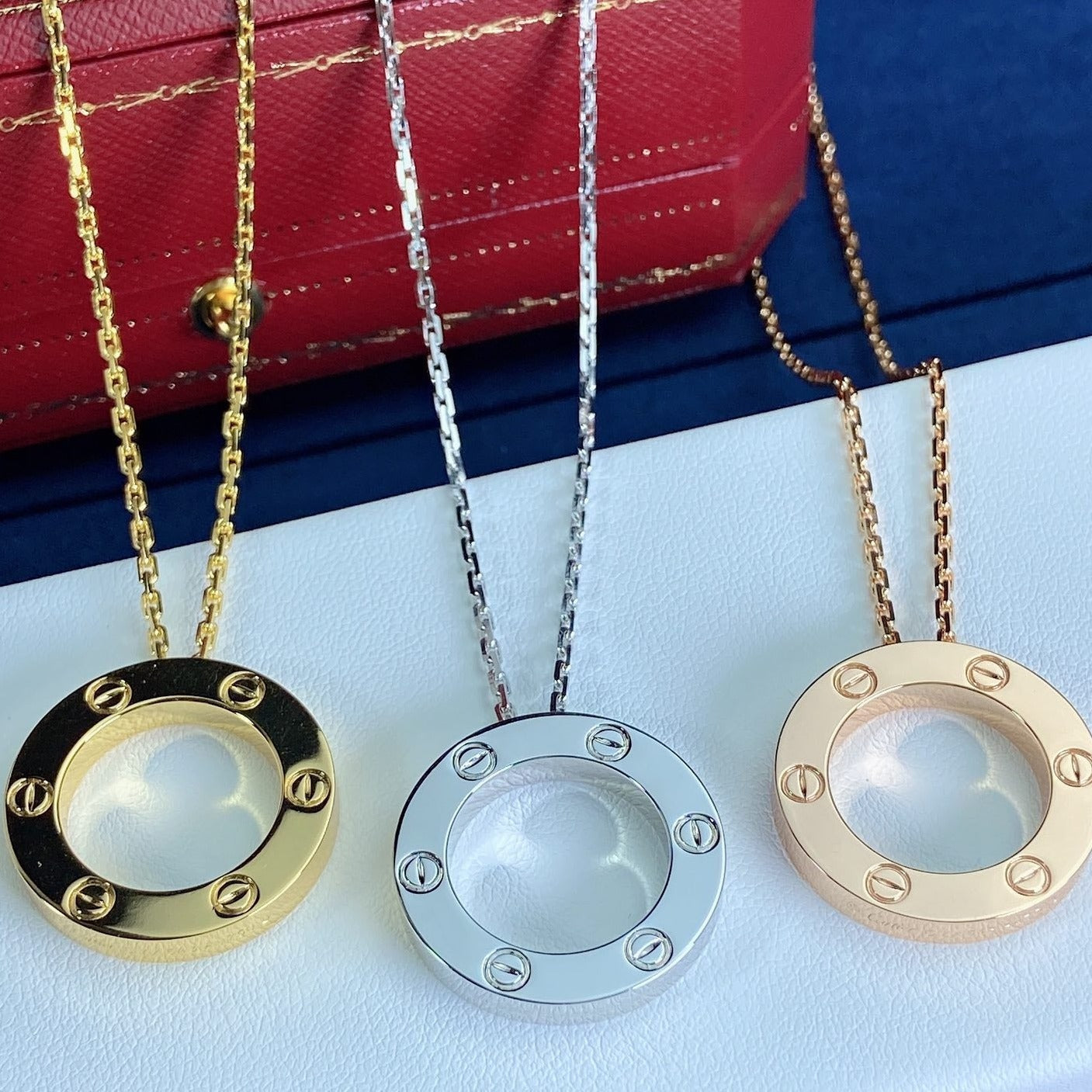 [Love's Uplift]LOVE NECKLACE 16MM