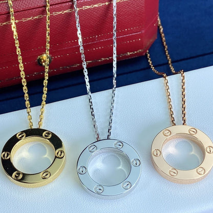 [Love's Uplift]LOVE NECKLACE 16MM