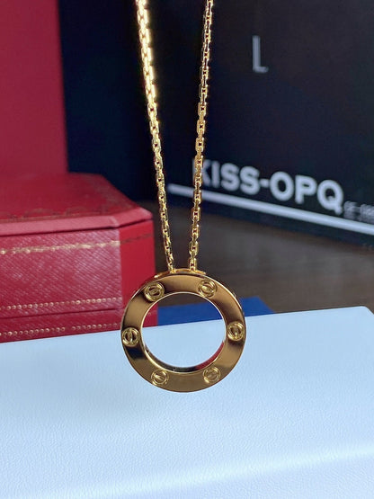 [Love's Uplift]LOVE NECKLACE 16MM