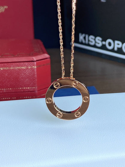[Love's Uplift]LOVE NECKLACE 16MM