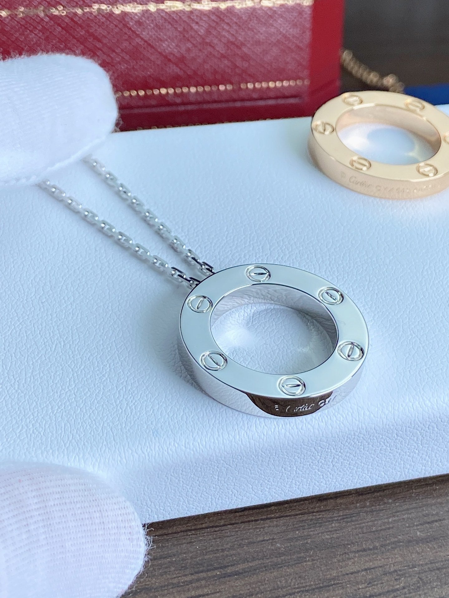 [Love's Uplift]LOVE NECKLACE 16MM