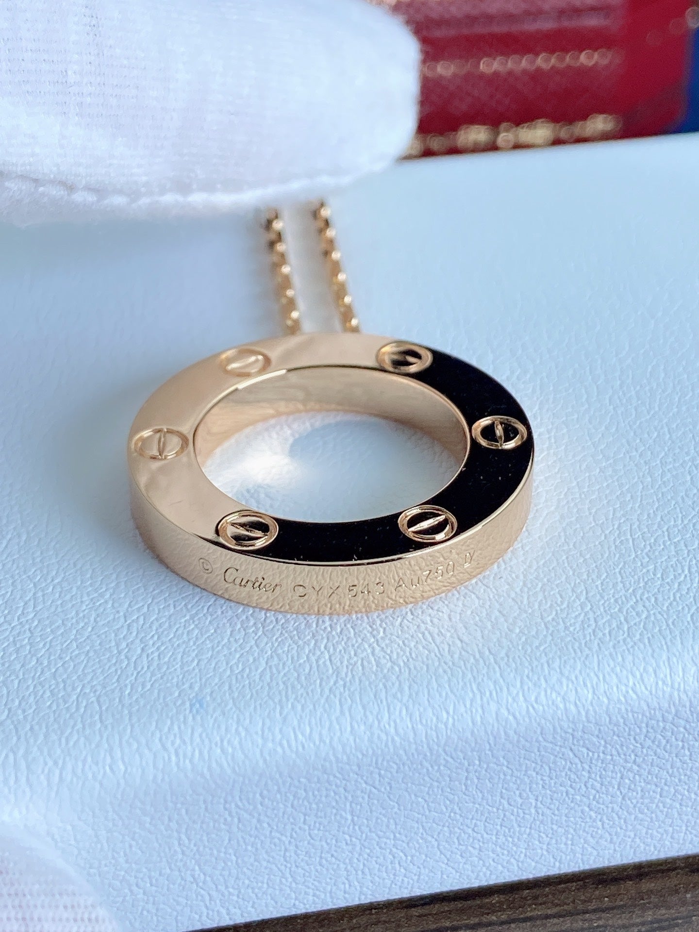 [Love's Uplift]LOVE NECKLACE 16MM