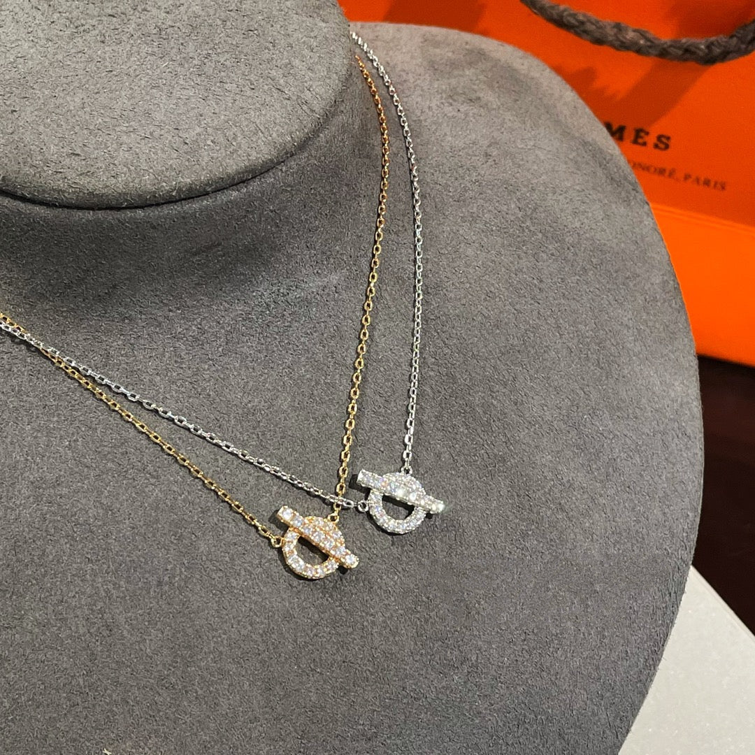 [Love's Uplift]ECHAPEE NECKLACE DIAMOND