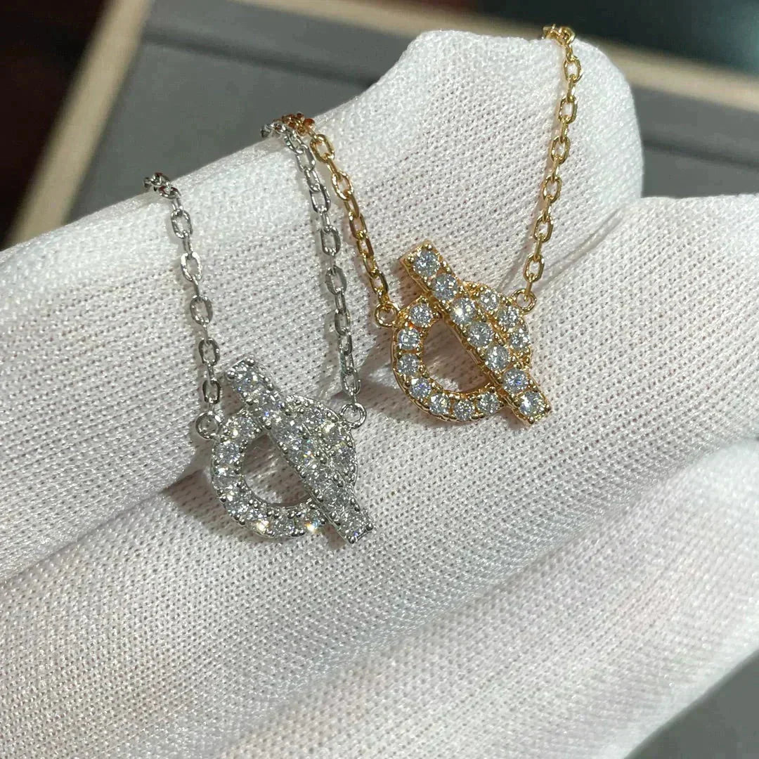 [Love's Uplift]ECHAPEE NECKLACE DIAMOND