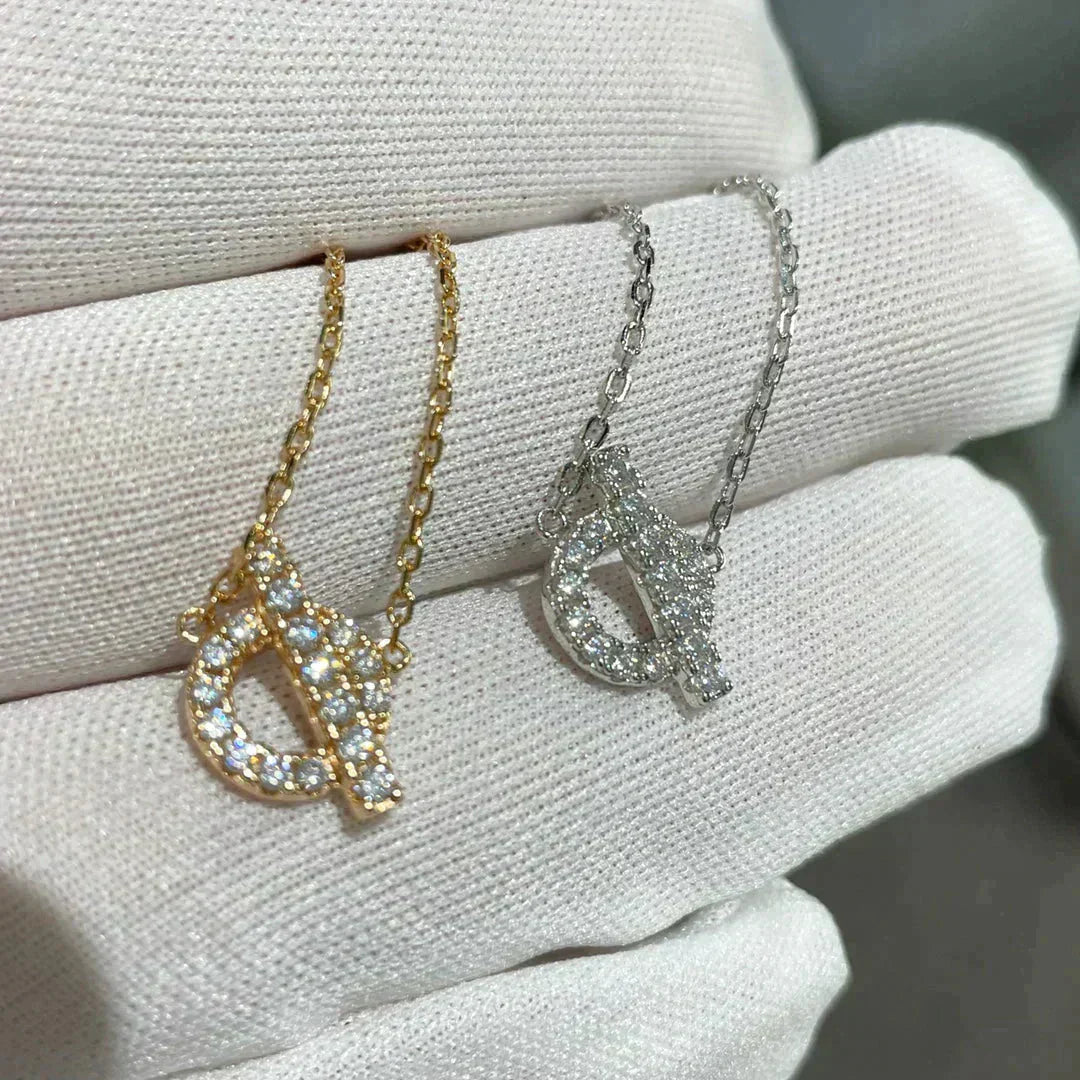 [Love's Uplift]ECHAPEE NECKLACE DIAMOND