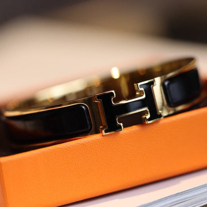 [Love's Uplift]H BRACELET 12MM GOLD