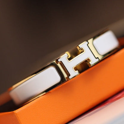 [Love's Uplift]H BRACELET 12MM GOLD
