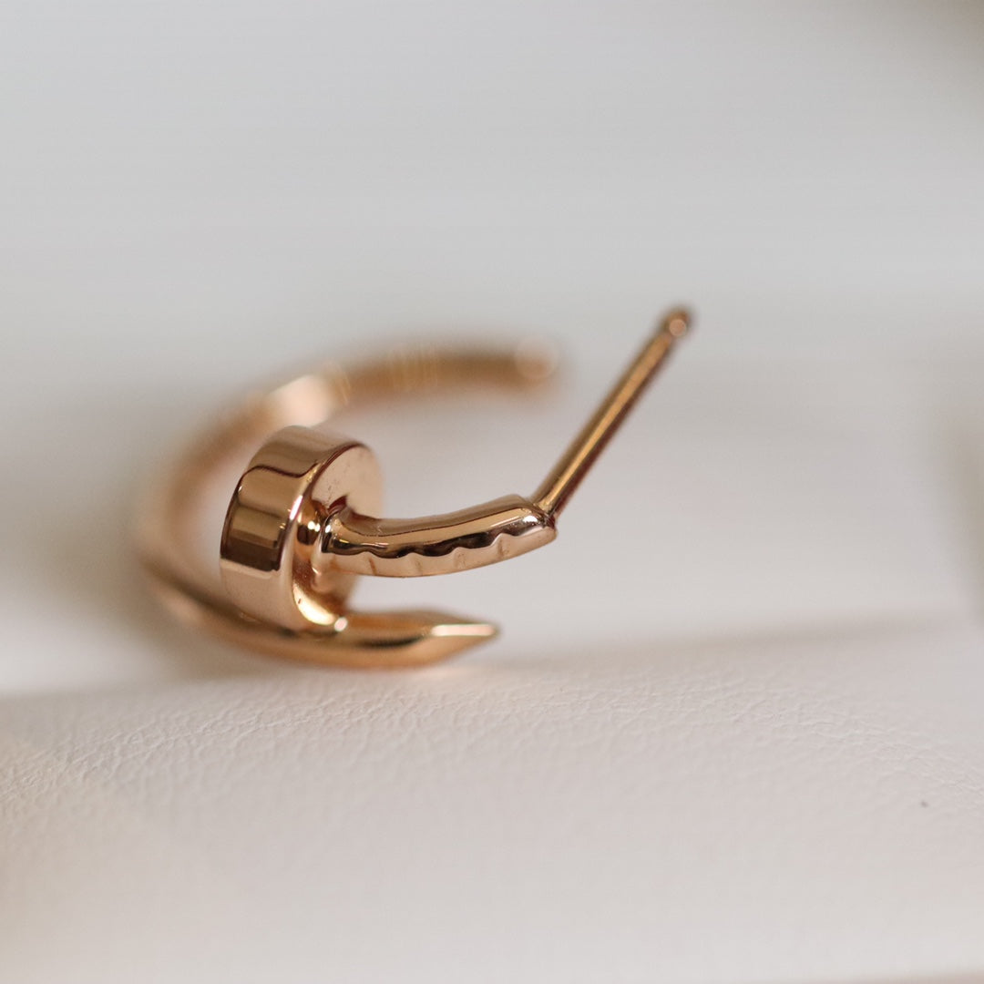 [Love's Uplift]JUSTE EARRINGS PINK GOLD