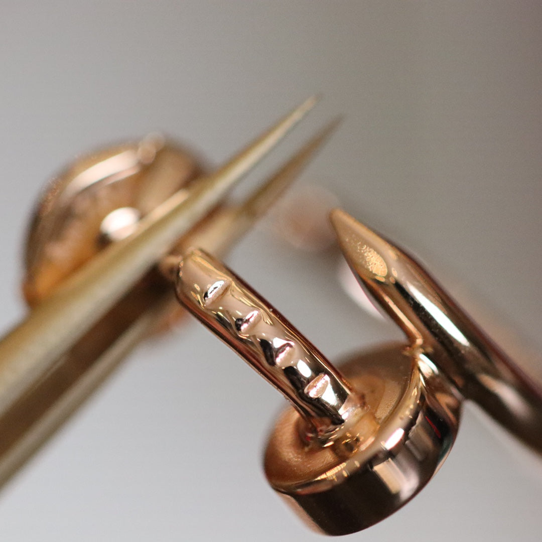 [Love's Uplift]JUSTE EARRINGS PINK GOLD