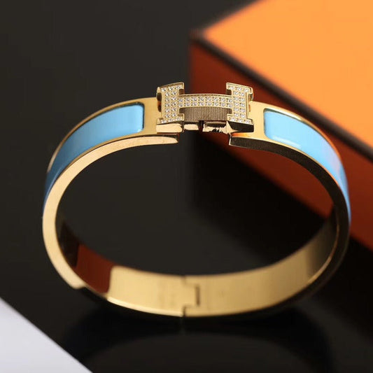 [Love's Uplift]H CLOUD BLUE BRACELET GOLD DIAMOND
