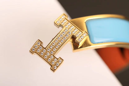 [Love's Uplift]H CLOUD BLUE BRACELET GOLD DIAMOND