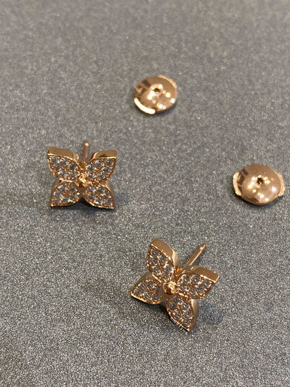 [Love's Uplift]STAR DIAMOND EARRINGS