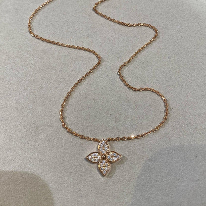 [Love's Uplift]STAR DIAMOND NECKALCE