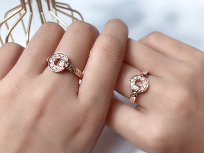 [Love's Uplift]DREAM RING DIAMOND PINK GOLD