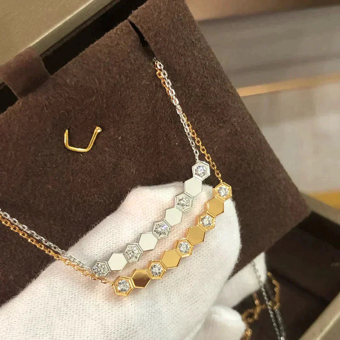 [Love's Uplift]BEE LOVE NECKLACE DIAMOND