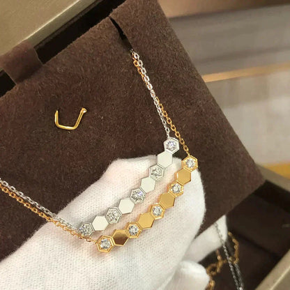 [Love's Uplift]BEE LOVE NECKLACE DIAMOND