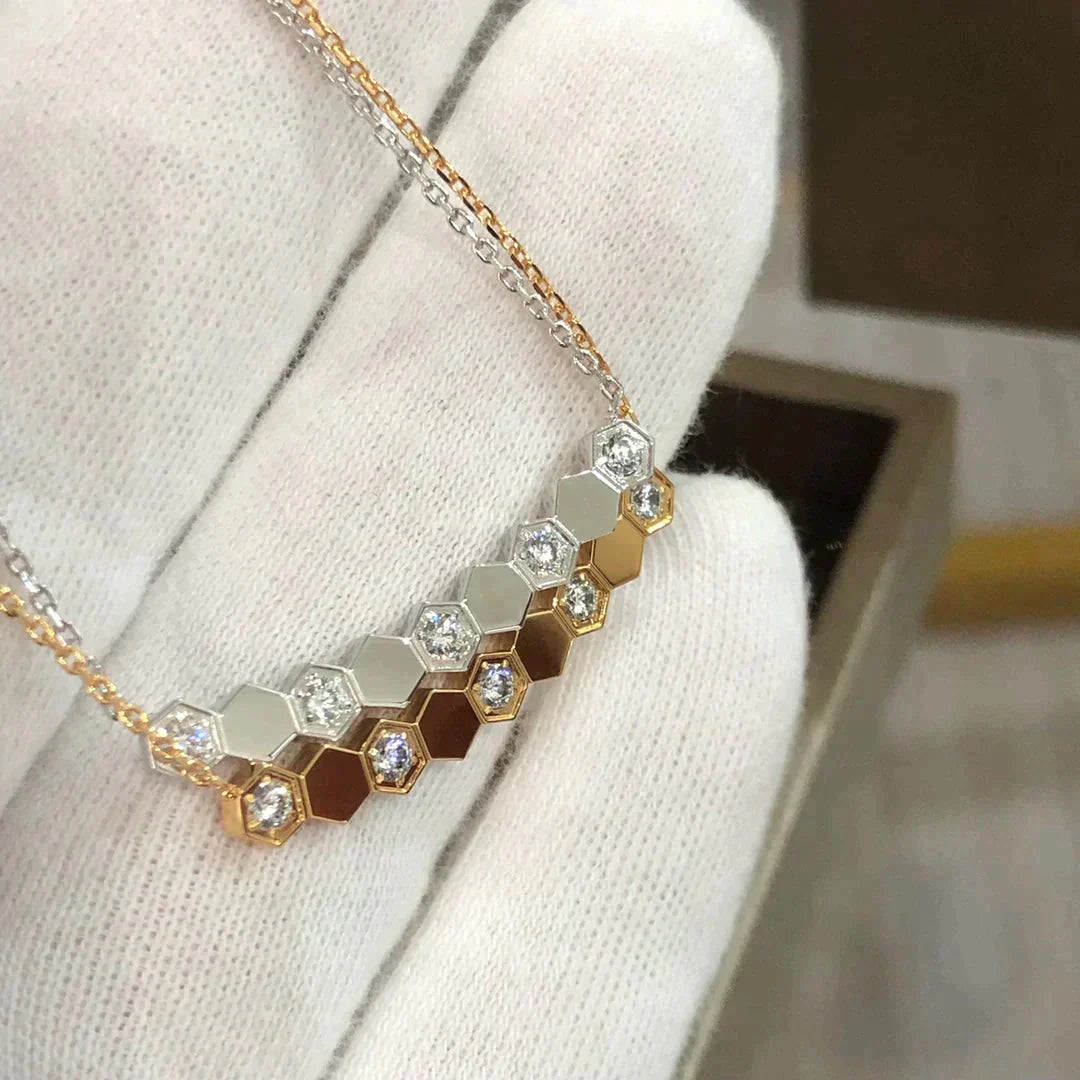 [Love's Uplift]BEE LOVE NECKLACE DIAMOND