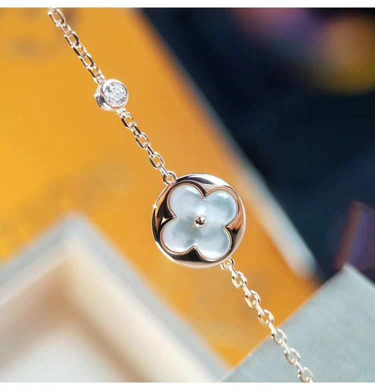 [Love's Uplift]SUN MOP GOLD 1 DIAMOND NECKLACE