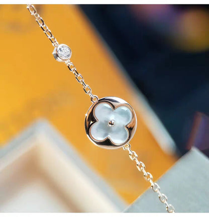 [Love's Uplift]SUN MOP GOLD 1 DIAMOND NECKLACE