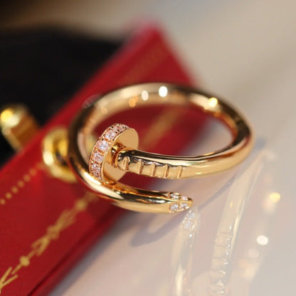 [Love's Uplift]JUSTE RING 2.65MM GOLD DIAMOND