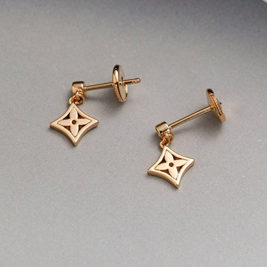 [Love's Uplift]STAR EARRINGS GOLD