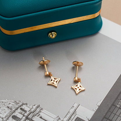 [Love's Uplift]STAR EARRINGS GOLD