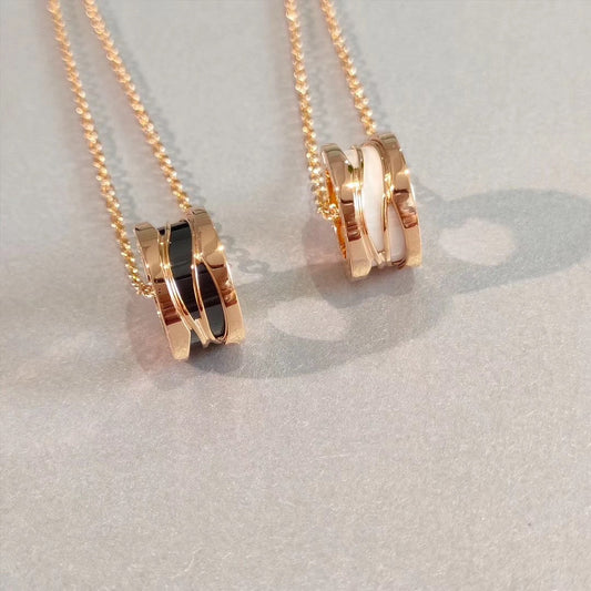 [Love's Uplift]ZERO 1 NECKLACE PINK GOLD