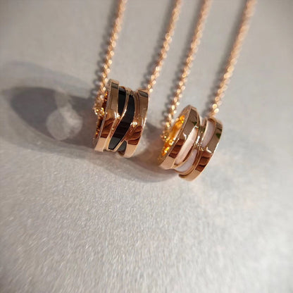 [Love's Uplift]ZERO 1 NECKLACE PINK GOLD