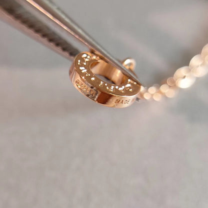 [Love's Uplift]ZERO 1 NECKLACE PINK GOLD