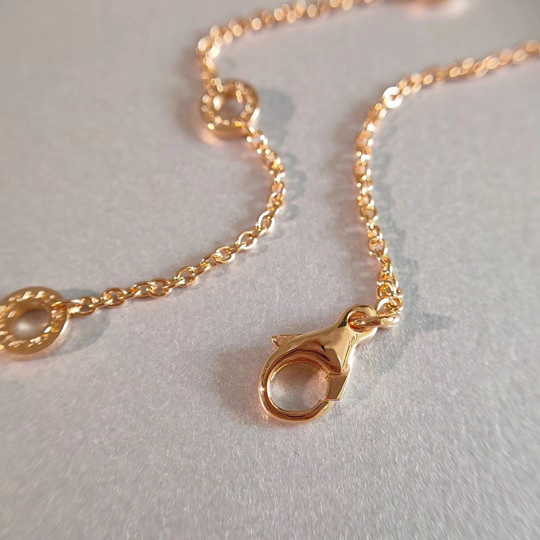 [Love's Uplift]ZERO 1 NECKLACE PINK GOLD