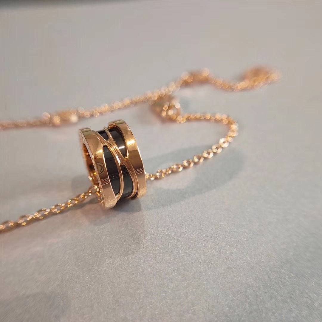 [Love's Uplift]ZERO 1 NECKLACE PINK GOLD