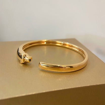 [Love's Uplift]PANTHERE GOLD OPEN BRACELET