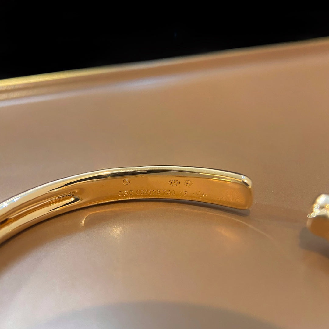 [Love's Uplift]PANTHERE GOLD OPEN BRACELET