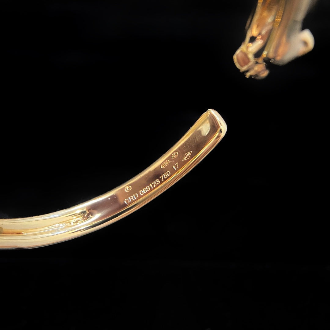 [Love's Uplift]PANTHERE GOLD OPEN BRACELET