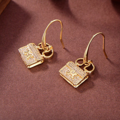 [Love's Uplift]KELLY DIAMOND EARRINGS