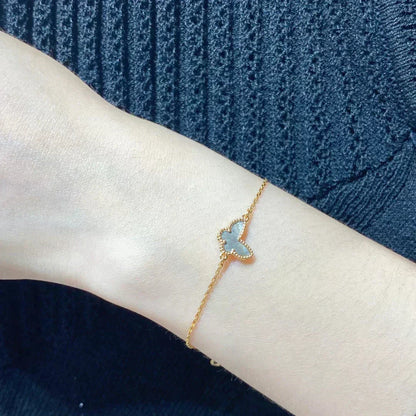 [Love's Uplift]BUTTERFLY DARK MOP BUTTERFLY BRACELET