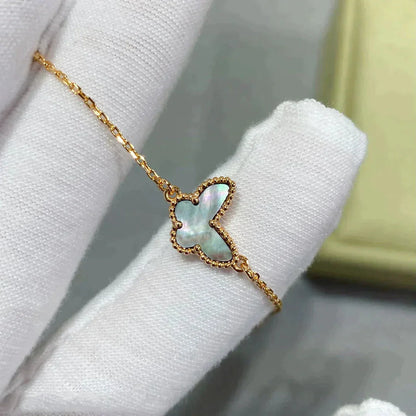 [Love's Uplift]BUTTERFLY DARK MOP BUTTERFLY BRACELET