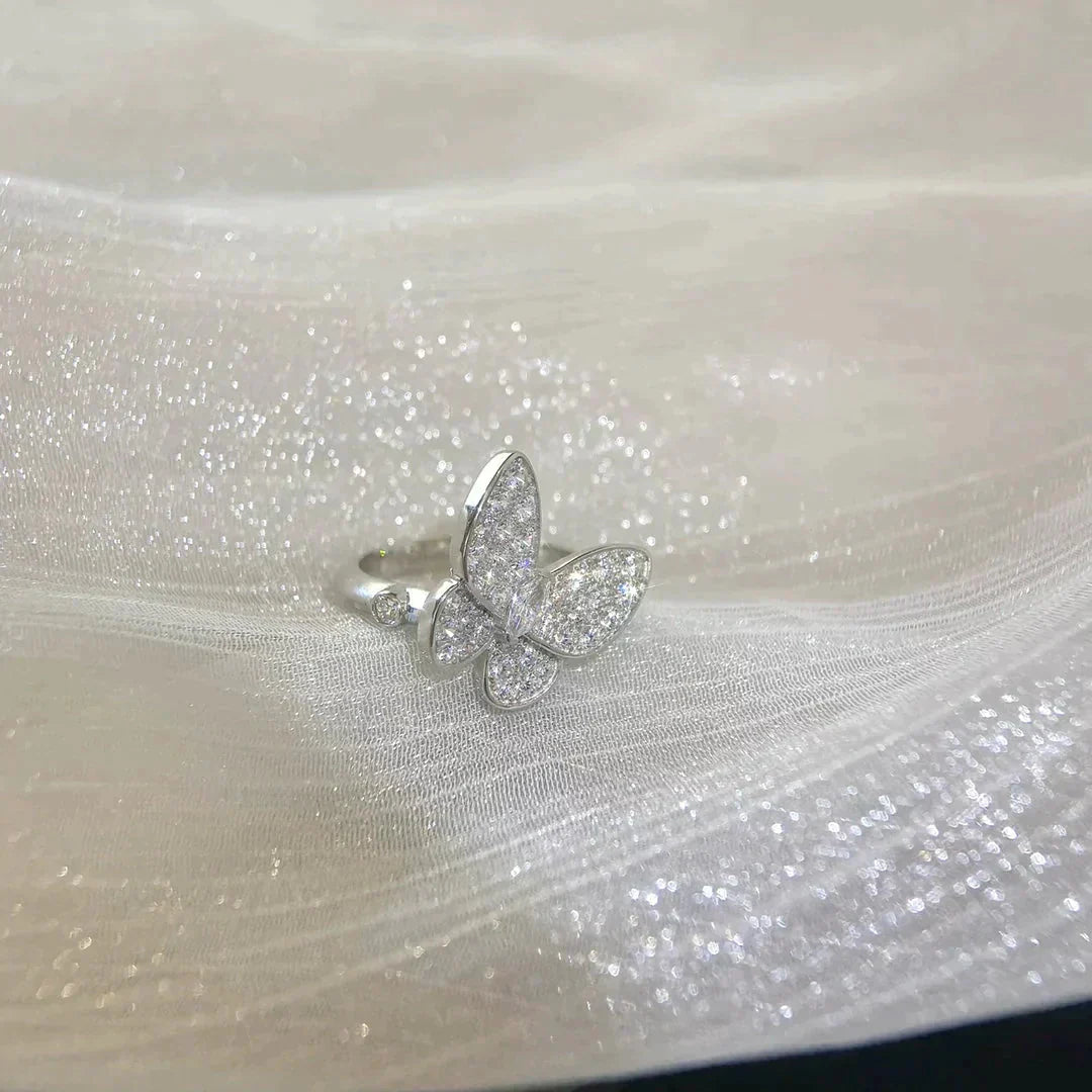 [Love's Uplift]BUTTERFLY DIAMOND RING