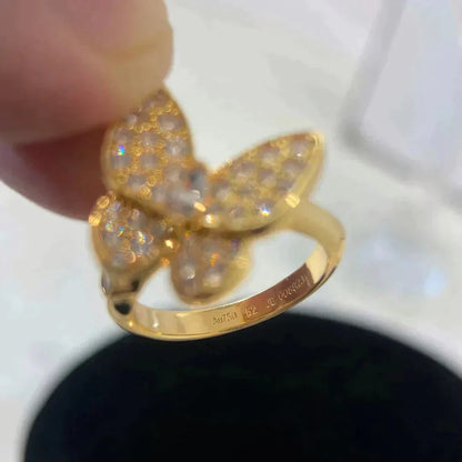 [Love's Uplift]BUTTERFLY DIAMOND RING