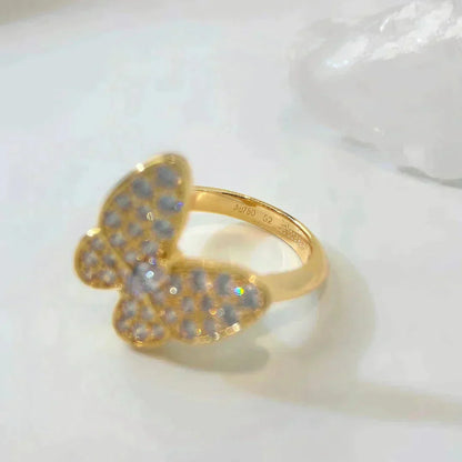 [Love's Uplift]BUTTERFLY DIAMOND RING