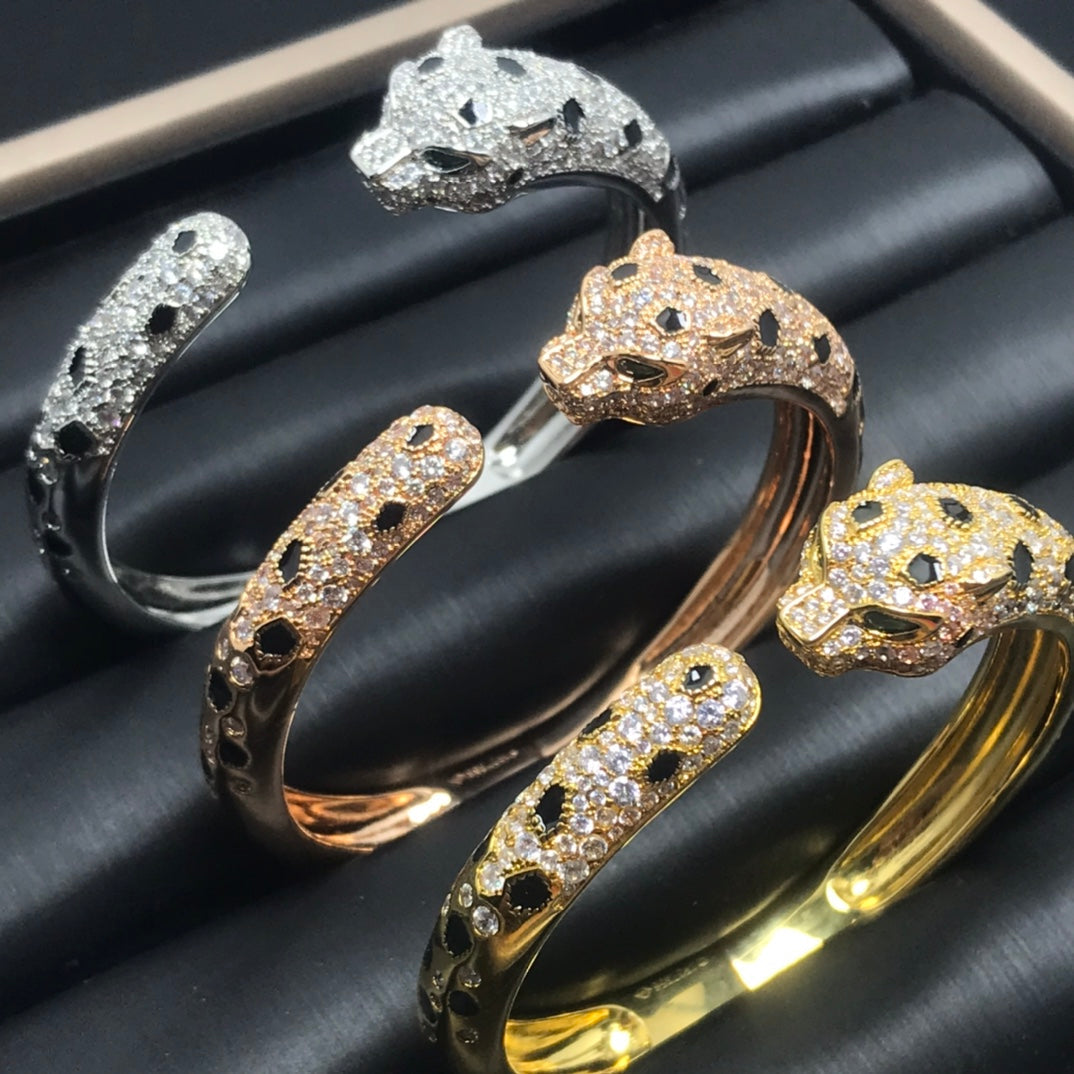 [Love's Uplift]PANTHERE BIG BRACELET DIAMONDS
