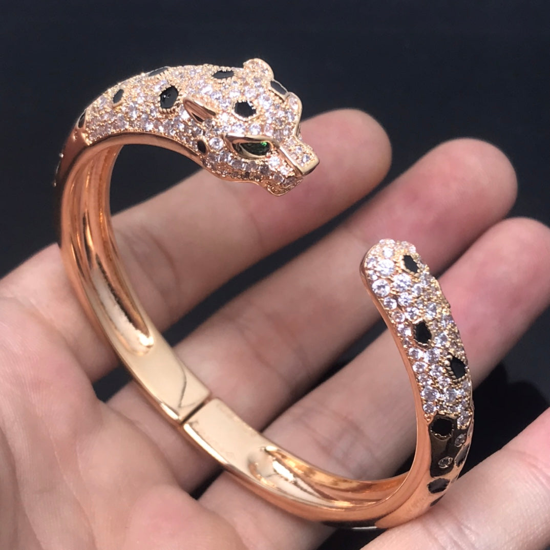 [Love's Uplift]PANTHERE BIG BRACELET DIAMONDS